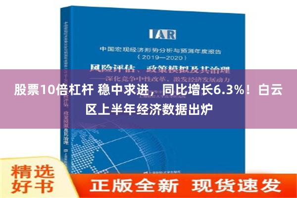 股票10倍杠杆 稳中求进，同比增长6.3%！白云区上半年经济数据出炉